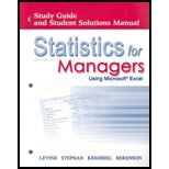 Stock image for Statistics for Managers Using Excel for sale by Better World Books