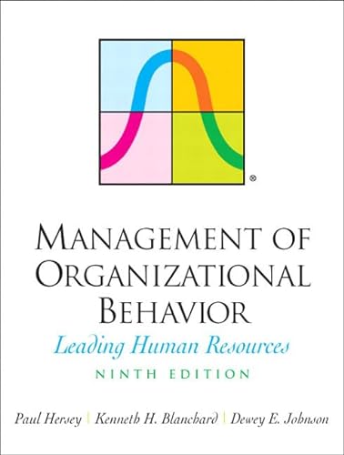 9780131441392: Management of Organizational Behavior: Leading Human Resources: United States Edition