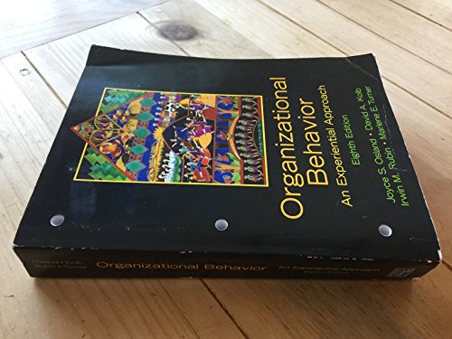 Stock image for Organizational Behavior: An Experiential Approach (8th Edition) for sale by Lost Books