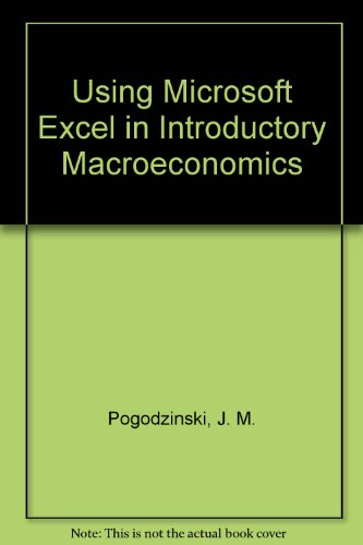 9780131442405: Using Microsoft Excel in Introductory Macroeconomics