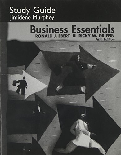 Stock image for Study Guide for Business Essentials, 5th ed. for sale by Iridium_Books