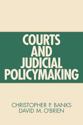 Beispielbild fr Courts And Judicial Policymaking zum Verkauf von BooksRun