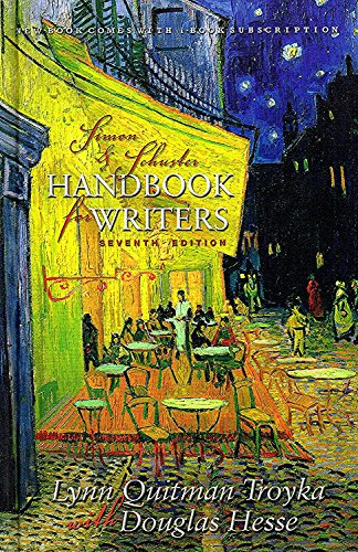 Imagen de archivo de Simon and Schuster Handbook for Writers with I-Book a la venta por Better World Books: West