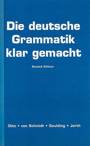 Stock image for Die deutsche Grammatik klar gemacht for sale by The Book Garden