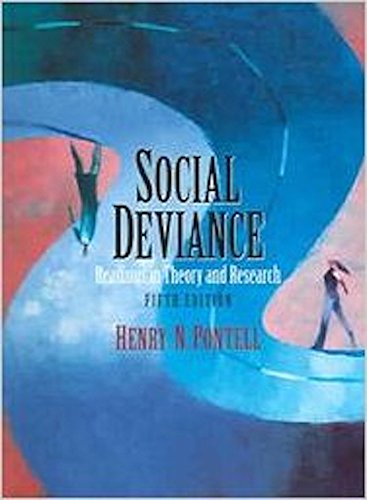 Stock image for Social Deviance: Readings In Theory And Research for sale by Hawking Books