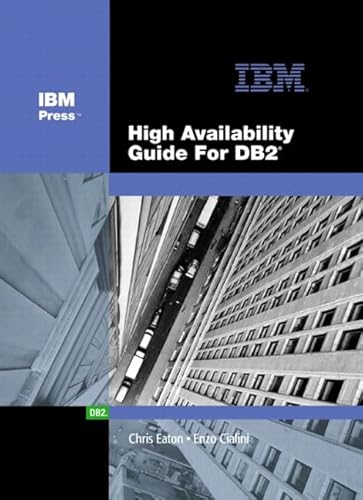 Imagen de archivo de High Availability Guide to DB2 a la venta por HPB-Red