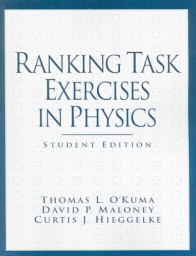 Imagen de archivo de Ranking Task Exercises in Physics a la venta por ThriftBooks-Dallas