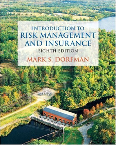 Imagen de archivo de Introduction to Risk Management and Insurance a la venta por ThriftBooks-Atlanta