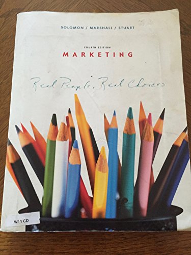 Beispielbild fr Marketing: Real People, Real Choices (4th Edition) zum Verkauf von The Book Cellar, LLC