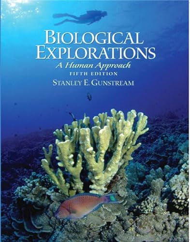Stock image for Biological Explorations: A Human Approach (5th Edition) for sale by HPB-Red