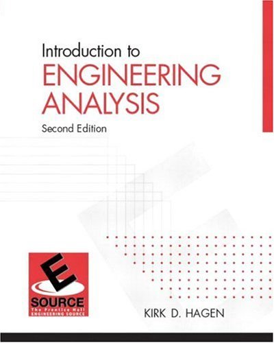 9780131453326: Introduction to Engineering Analysis (The Prentice Hall Engineering Source)