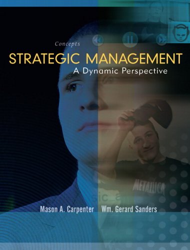 9780131453548: Strategic Managment: A Dynamic Perspective: Concepts