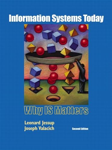 Beispielbild fr Information Systems Today: Why Is Matters zum Verkauf von medimops
