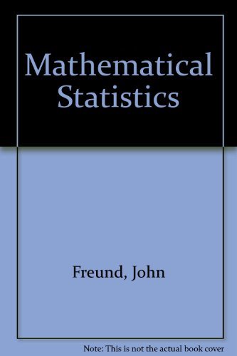 Stock image for Mathematical Statistics for sale by Irish Booksellers