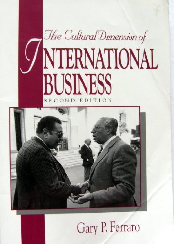 9780131460690: The Cultural Dimension of International Business