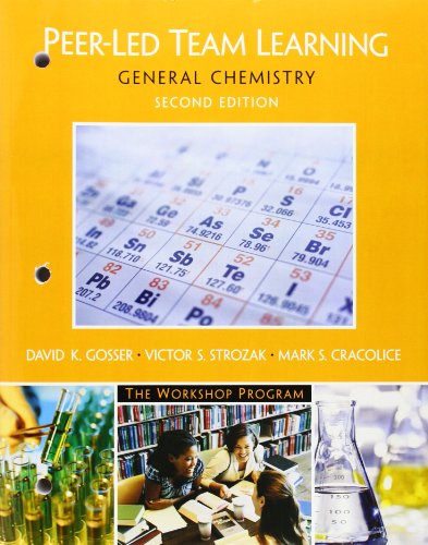 Beispielbild fr Peer-Led Team Learning: General Chemistry zum Verkauf von BooksRun