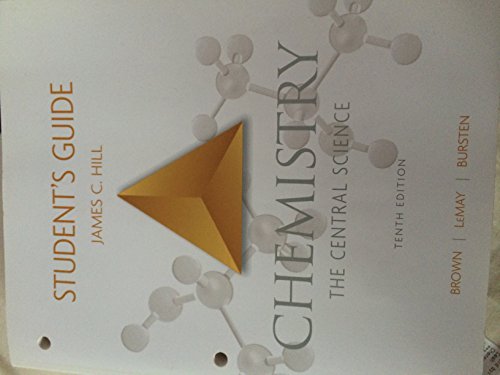 Stock image for Student's Guide, Chemistry: The Central Science for sale by Your Online Bookstore