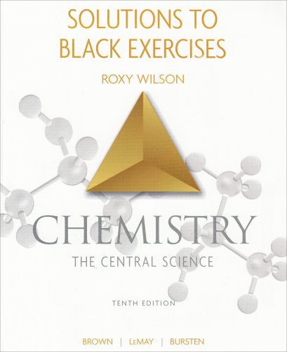 Beispielbild fr Solutions to Black Exercises Chemistry the Central Science zum Verkauf von Wonder Book