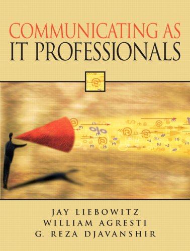 Stock image for Communicating as IT Professionals for sale by Better World Books