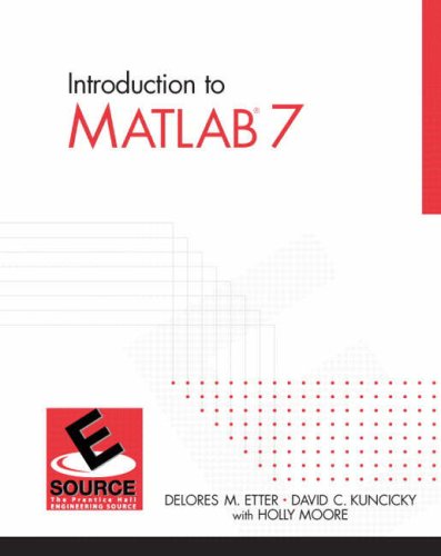 Stock image for Introduction to MATLAB 7 for sale by Wonder Book