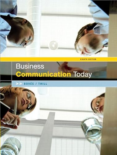 Imagen de archivo de Business Communication Today a la venta por SecondSale