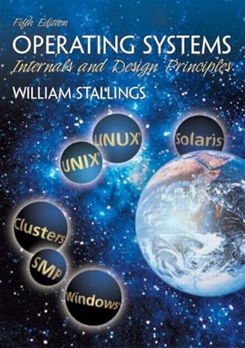 Imagen de archivo de Operating Systems : Internals and Design Principles a la venta por Better World Books