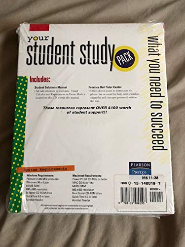 9780131480193: Student Study Pack (Finite Mathematics for Business, Economics, Life Sciences and Social Sciences)