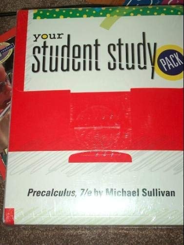 Stock image for Precalculus: Student Study Pack for sale by ZBK Books