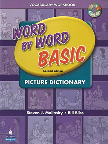 Beispielbild fr Word by Word Basic Picture Dictionary Vocabulary Workbook with Audio CDs zum Verkauf von Wonder Book
