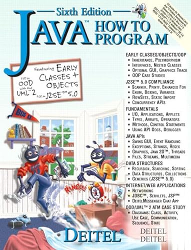Stock image for Java How to Program (6th Edition) for sale by Once Upon A Time Books