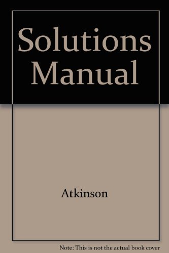 9780131484610: Solutions Manual