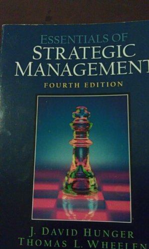 9780131485235: Essentials Of Strategic Management: United States Edition