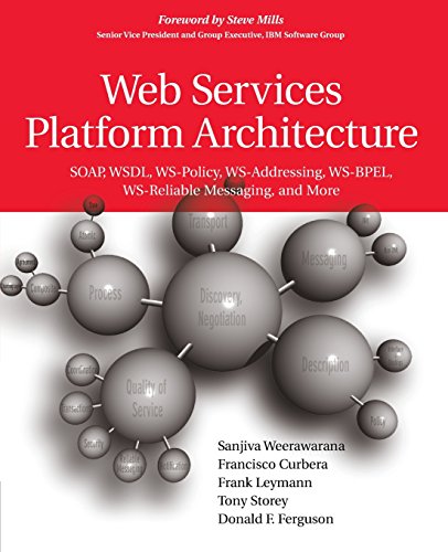 Stock image for Web Services Platform Architecture: SOAP, WSDL, WS-Policy, WS-Addressing, WS-BPEL, WS-Reliable Messaging, and More: SOAP, WSDL, WS-Policy, WS-Addressing, WS-BPEL, WS-Reliable Messaging, and More for sale by Discover Books