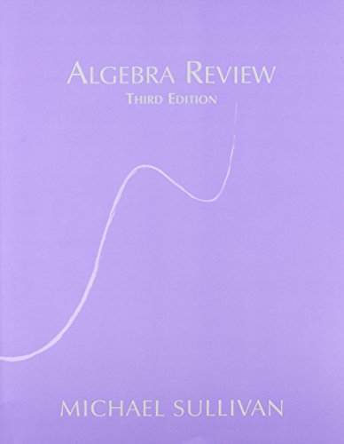 Imagen de archivo de Algebra Review 3rd a la venta por SecondSale