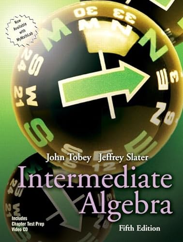 Stock image for Intermediate Algebra for sale by Jenson Books Inc