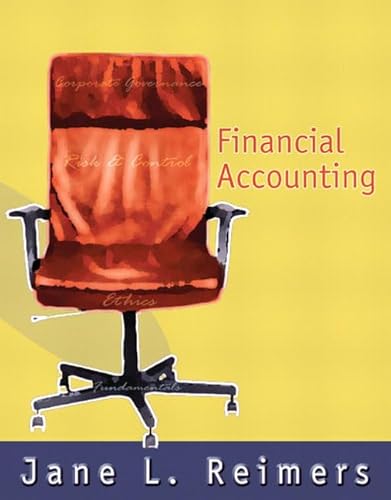 Beispielbild fr Financial Accounting zum Verkauf von Better World Books