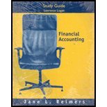 Imagen de archivo de Supplement: Study Guide - Financial Accounting: 1/E a la venta por Hawking Books
