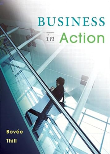 Stock image for Business in Action for sale by Better World Books