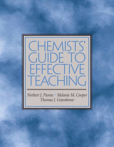Imagen de archivo de Chemists' Guide To Effective Teaching a la venta por BooksRun