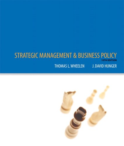 Imagen de archivo de Strategic Management and Business Policy (10th Edition) a la venta por SecondSale