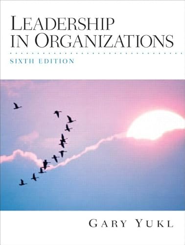 Stock image for Leadership in Organizations for sale by Better World Books