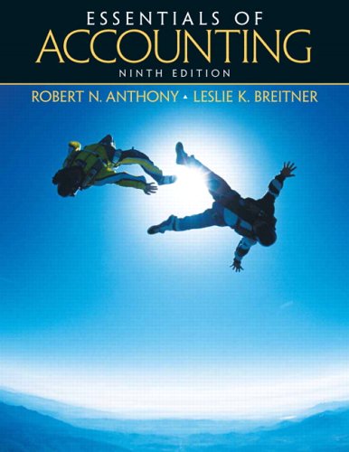 Beispielbild fr Essentials of Accounting zum Verkauf von SecondSale