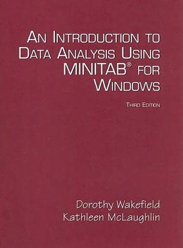Stock image for Introduction to Data Analysis Using Minitab for Windows, An for sale by Goodwill Southern California