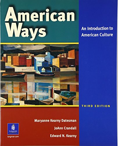 Stock image for American ways for sale by Iridium_Books