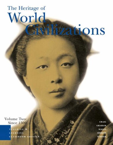 Stock image for Heritage of World Civilizations: Teaching and Learning Classroom Edition Volume 2 for sale by Wonder Book