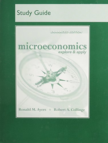 Imagen de archivo de microeconomics explore & apply study guide a la venta por Wonder Book