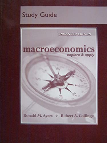 Imagen de archivo de Macro Study Guide a la venta por BookHolders