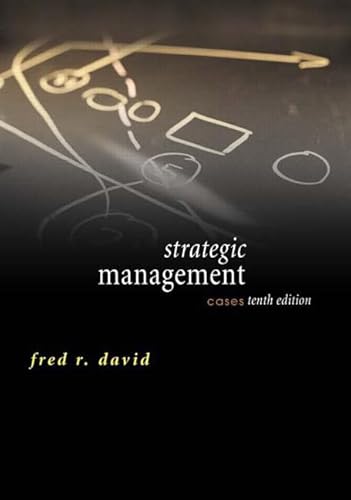 Imagen de archivo de Strategic Management: Cases, 10th Edition a la venta por a2zbooks