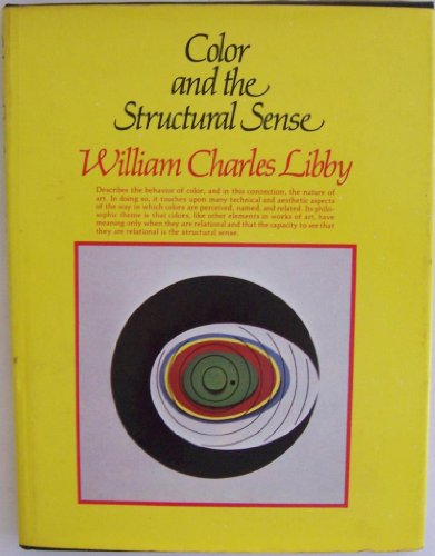 Beispielbild fr Color and the Structural Sense zum Verkauf von Better World Books