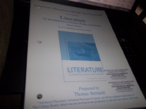 9780131513693: Literature An Introduction to Fiction, Poetry and Drama: Part 1 Fiction (Ninth Edition)